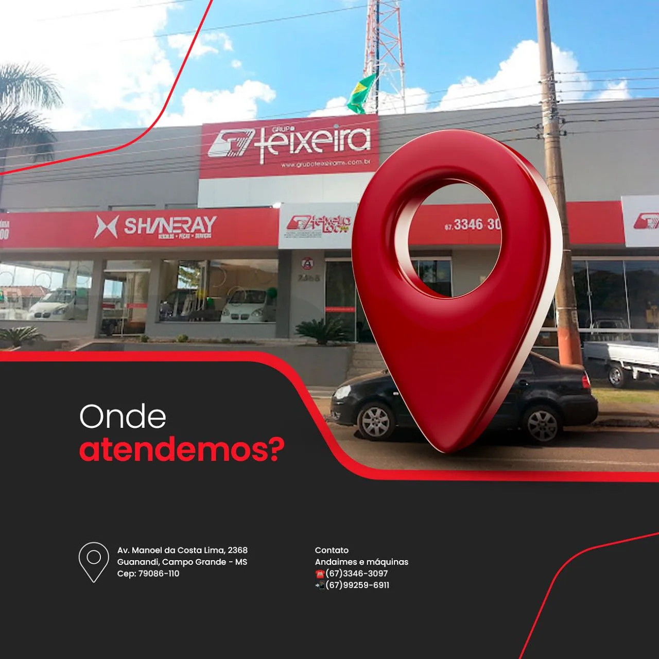 Fachada da Loja