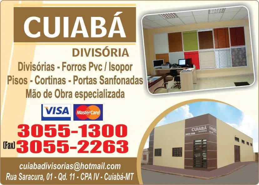 Cuiabá Divisória — Forro, Gesso e Divisórias 2, Cuiabá/MT