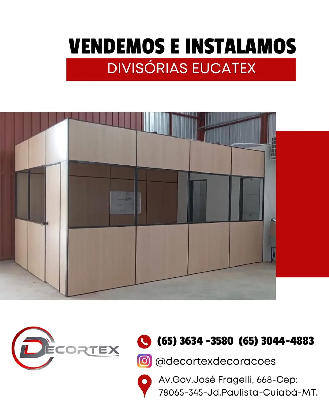 Decortex Decorações — Forro, Gesso e Divisórias 1, Cuiabá/MT
