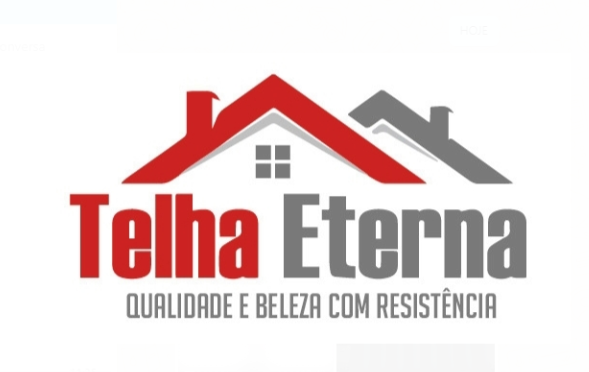 Logotipo da Telha Eterna - Qualidade & Beleza com resistência — Telhas em Várzea Grande/MT