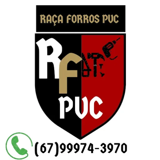 Logotipo da RAÇA FORROS — Forro, Gesso e Divisórias em Corumbá/MS