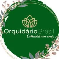 Logotipo da ORQUIDÁRIO BRASIL — Viveiros de plantas em São Paulo/SP