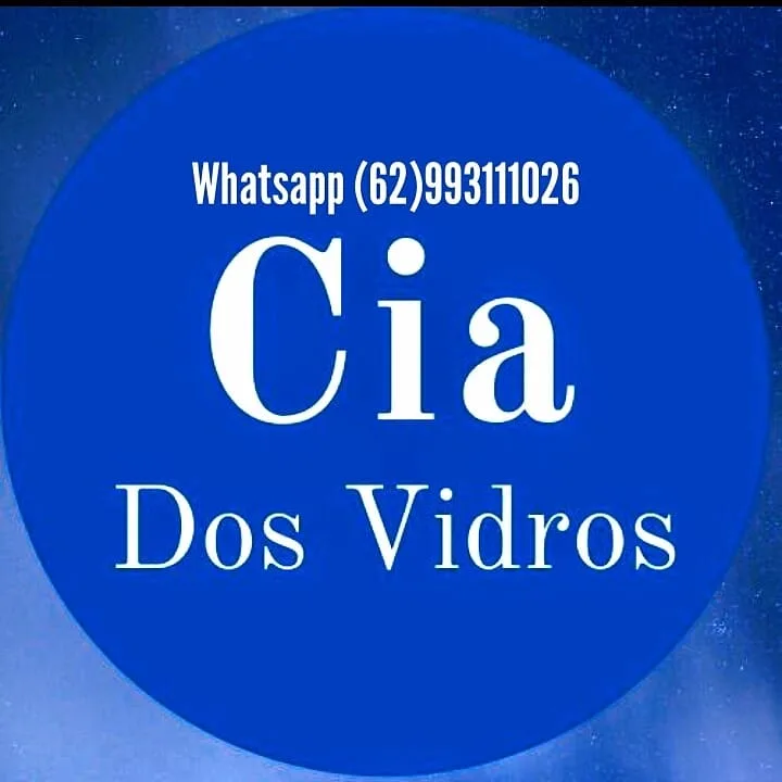 Logotipo da Cia dos vidros — Vidraçarias em Anápolis/GO