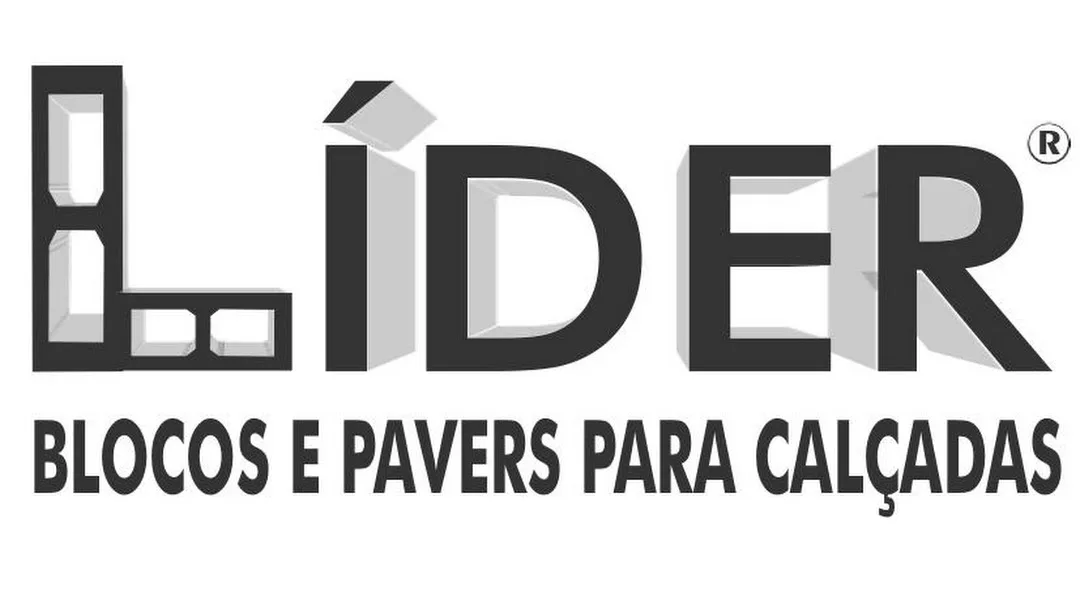 Logotipo da Líder Blocos e Pavers Para Calçada — Blocos de Concreto em Sinop/MT