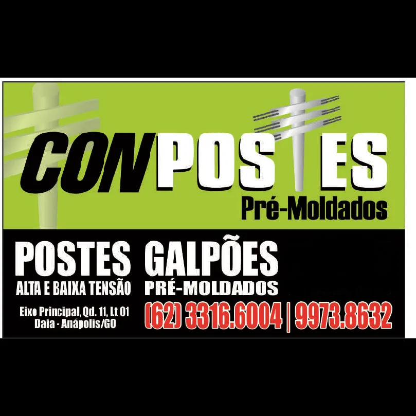 Logotipo da Conpostes — Pré Moldado em Anápolis/GO