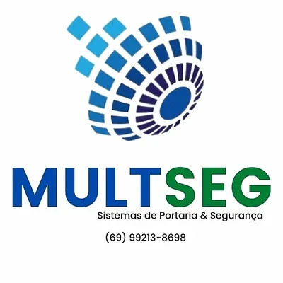 Logotipo da MULTSEG — Segurança Eletrônica em Porto Velho/RO