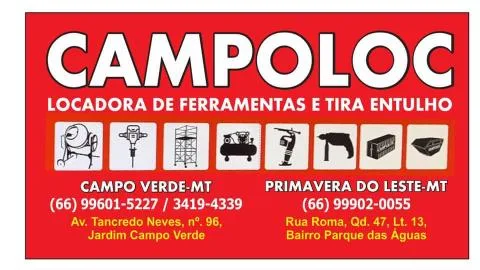 Logotipo da Campoloc — Remoção de entulho em Campo Verde/MT
