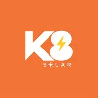 Logotipo da K8 Solar — Energia Solar em Poconé/MT